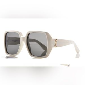 ISO!!!!!!! Saint Laurent SL M2 Oversized sunglasses in Ivory